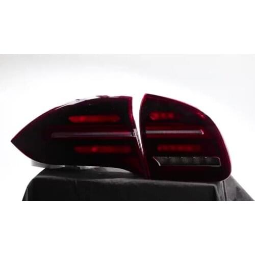 A Set Of LED Dynamic Taillights Hit For Porsche Cayenne S 2011 2012 2013 2014 TAIL Lights