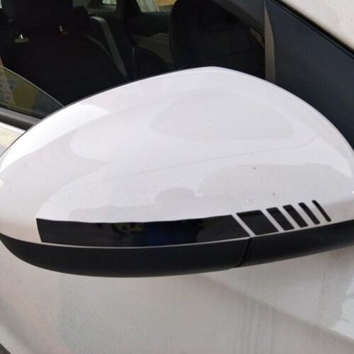 Simple Rearview Mirror Rearview Mirror Car Stickers Personalized Car Stickers Glue Sticker Car Body Oem Cartoon PVC 20 Changsen