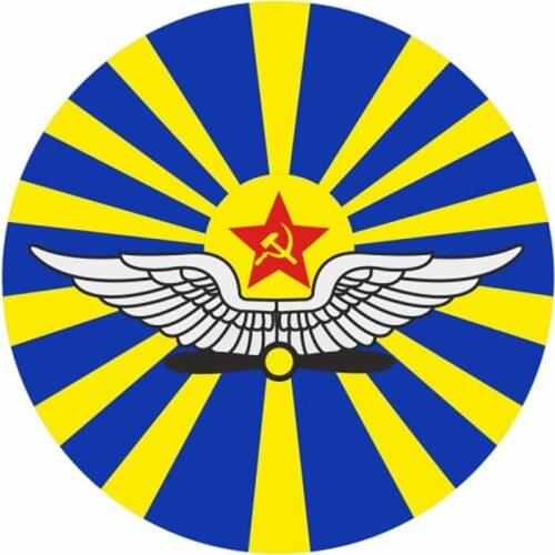 A0578# 13cm/17cm Removable Decal USSR Air Force Car Sticker Waterproof Accessories on Bumper Rear Window Laptop
