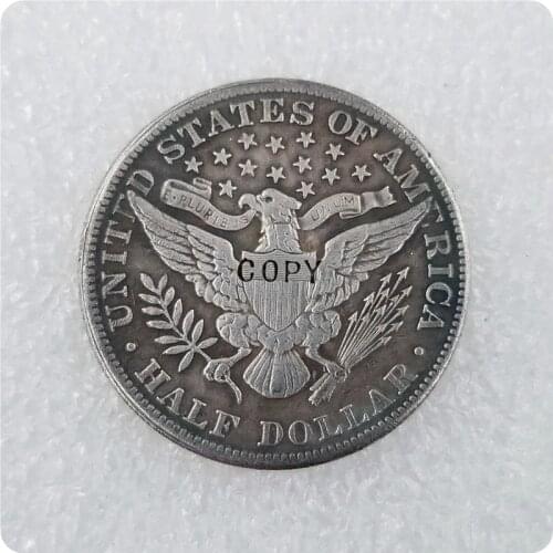 USA 1892-1915 Barber Half Dollar Copy Coins