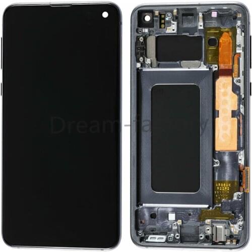 5PCS Super Amoled LCD Display Touch Screen Digitizer Assembly Replacement for Samsung Galaxy S10E G970 G970U G970W SM-G9700