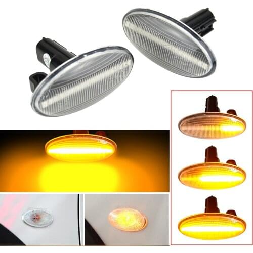 84401SA001For Subaru Forester Impreza 08-19 WRX STI GDA GDB LED Dynamic Side Marker Turn Signal Light Sequential Lamp