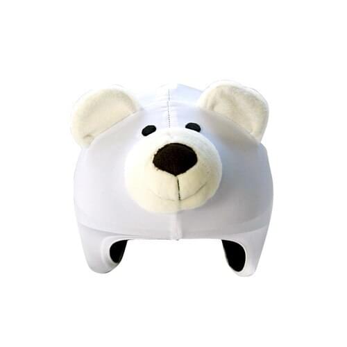 Polar bear multisport helmet cover
