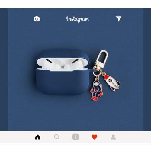 Cosmic Astronaut Spaceman Silicone Case for Apple Airpods Pro Accessories Air Pords Case Protective Cover Bag Box Earphone Case