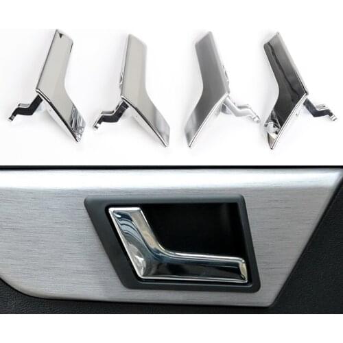 Car Door Handle, for Mercedes-Benz W204 C-class Door Handle C200 GLK-class Door Electroplating Buckle To Open The Door Handle