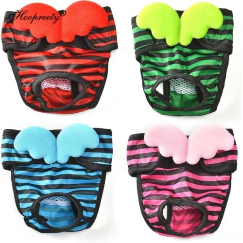 Dog Physiological Pants S-XL Diaper Sanitary Washable Female Dog Shorts Panties Menstruation Underwear Briefs Pants For Dogs