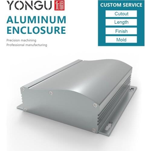 H25 138W45H mm/5.43''x1.77'' Aluminum extrusion enclosure case,aluminum Frame for machining