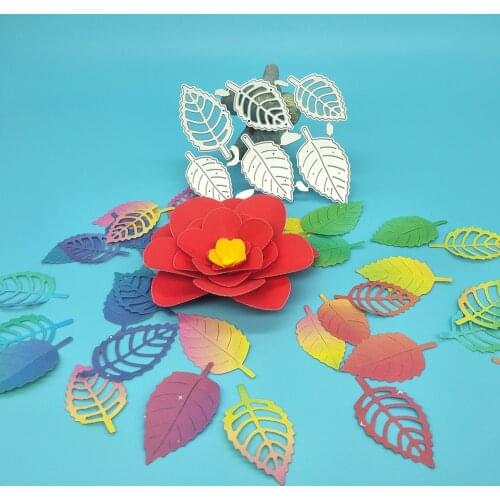 Beautiful leaves 6 leaves, hollow leaves metal cutting mold, scrapbook, photo album decoration, DIY handmade art