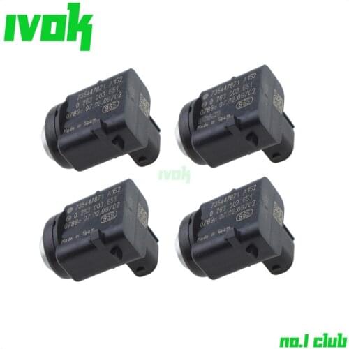 Set Of 4 Parking Assist Sensors Previa Ultrasonic Sensors For Daihatsu Toyota 735447871 735447871A152