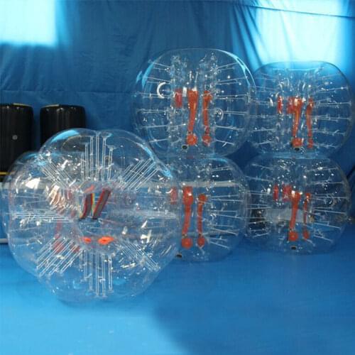 Wholesale Human Inside Bubble Soccer Ball Suit Bumperball PVC Inflatable Body Bumper Ball With Pump