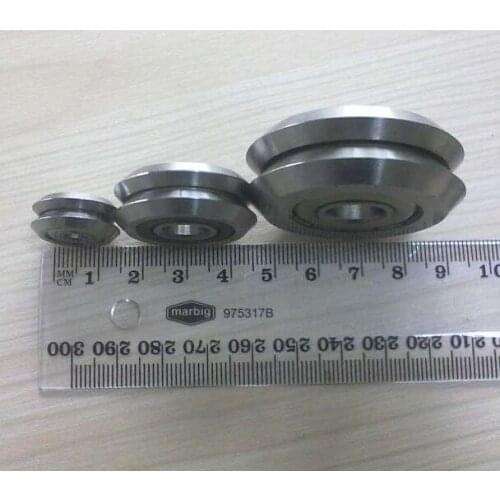 RM1-2RS Track Roller Bearings 3/16 inch RM1 RS V Groove Guide Bearings W1-2RS