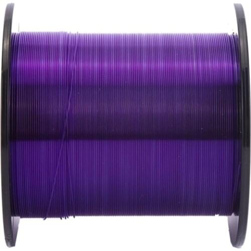 500M Fishing Line Transparent Purple Nylon Super Strong Fishing Line Non-Fluorocarbon Fishing Line New
