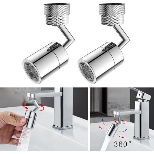 720° Rotatable Spray Head Tap Durable Faucet Filter Nozzle Kitchen Saving Water Tap Nozzle Tap Universal Splash Filter Faucet