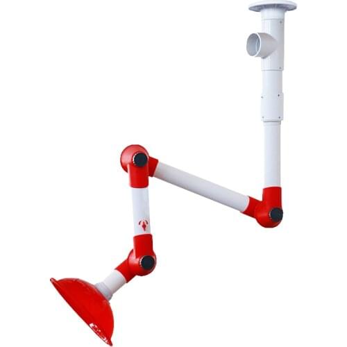 Suction hood universal arm suction hood laboratory exhaust hood arm exhaust positioning smoking tube collector hood
