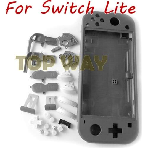 1set For Nintendo Switch Lite Console Replacement Plastic Shell Case Cover Hard Housing Shell Faceplate Cover Button Kit