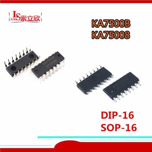 100PCS/LOT 100%Original or New KA7500 KA7500B SOP-16 DIP-16 Switching Power Supply Controller