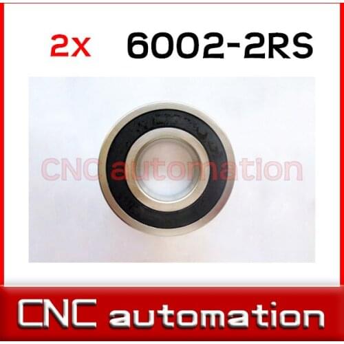 2pcs hub shaft 440 stainless steel hybrid ceramic ball bearings 6002 S6002 2RS 15*32*9mm Si3N4 bike part