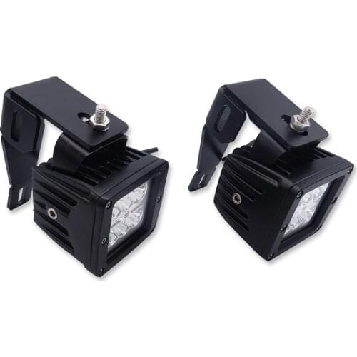 24W LED Cube Light Pod+Mount Kit For Ford F250 F350 F450 Super Duty 1999-2016 Excursion 2000-2005