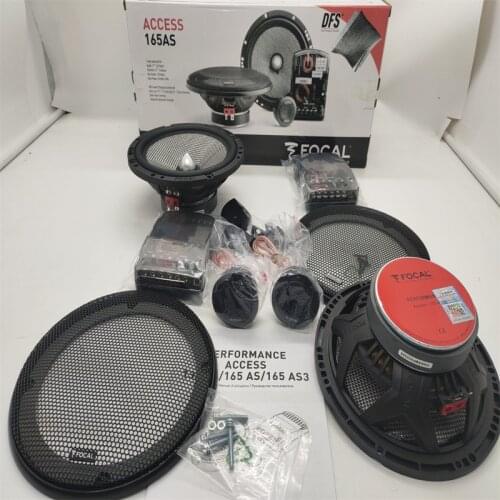 FREE SHIPPING 10 SETS FOCAL CAR SPEAKER 165AS 6.5" ACCESS FIBERGLASS COMPONENT SPEAKERS TWEETERS CROSSOVERS IN STOCK, Low Price