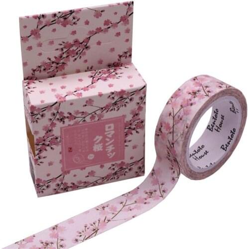 10 Volumes 15mm X 7m Cute Lotkawaii Flower Food Animals Decorative Washi Tape Diy Scrapbooking Masking Tape School Office Supply
