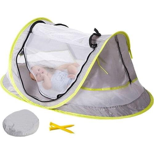 Baby Kid Beach Tent Folding Sun Protection Portable Travel Tent Infant Sun Shelters Mosquito Net SAL99