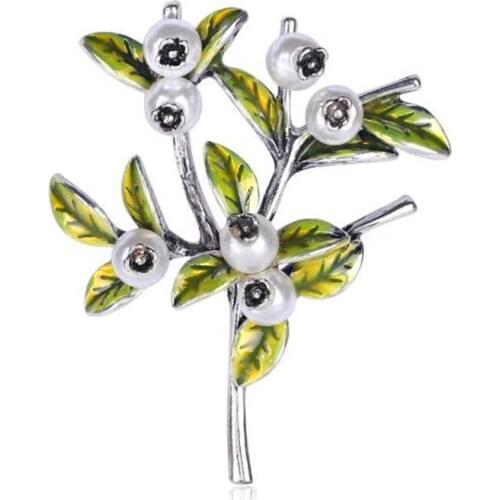 European and American new fashion retro flower brooch high-grade women brooch pin hair clothes accessories