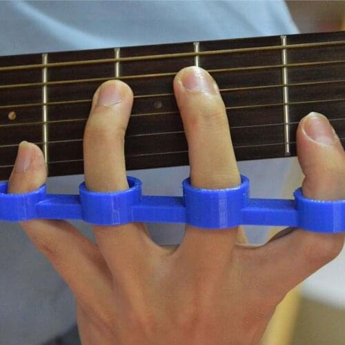 Electric Guitar Finger Expansion Sleeves Beginner Finger Force Span Trainer Tool Instrument for Guitar Ukulele Piano Saxophone