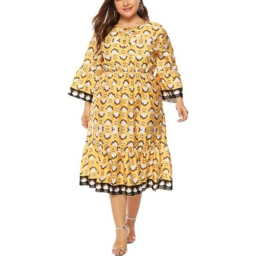 HONGRUILONG Flared Summer Dresses