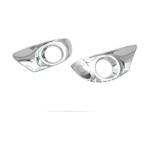 Car Styling Chrome Front Fog Light Cover For Toyota Verso MPV