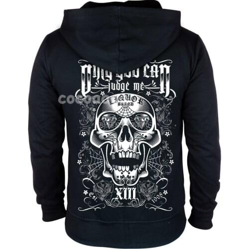 Cool Liquor Brand 100%Cotton Hot sell Rock hoodies autumn winter jacket high quality hot brand shirt punk death dark metal