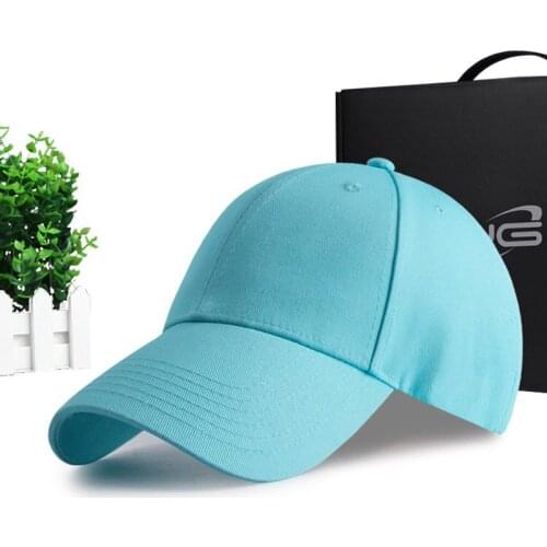 Cool Hockey Summer 2019 new cheap Cotton blue Unisex Women Men Baseball Caps Tennis hats in Sport Outdoor Sun Hat