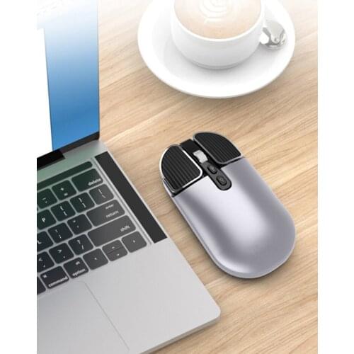 Small Middle Hand Mini Wireless Mouse 2.4G Bluetooth For Computer Laptop Notebook Macbook Pad Tablet Rechargeable Silent Mause