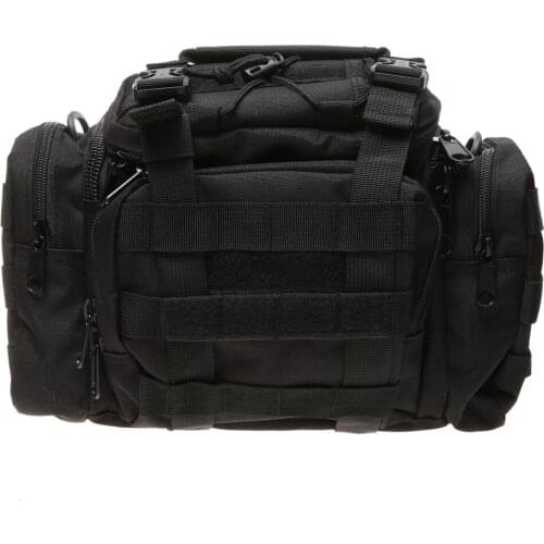 Multi-function Military Trekking Camping Hiking Shoulder Bag Rucksacks Black For Canon Nikon Sony Fujifilm SLR DSLR Camera Bag