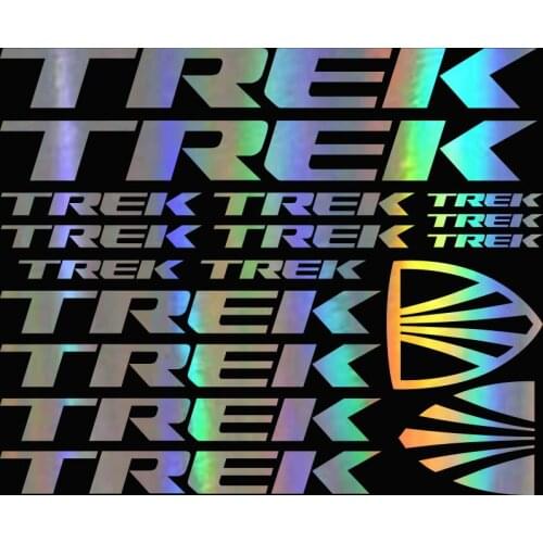 DasDecal KIT for TREK ADESIVI BICI STICKERS BIKE MTB BDC BICICLETTA PRESPAZIATI PVC,34cm*31cm