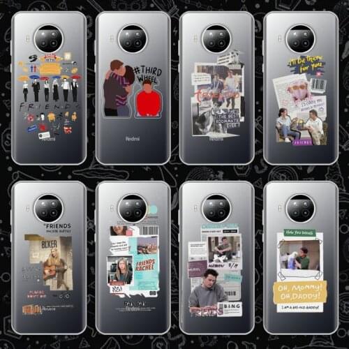 Central Perk Friends Phone Case Transparent for Xiaomi Redmi note 10 t 8 9 pro lite 11