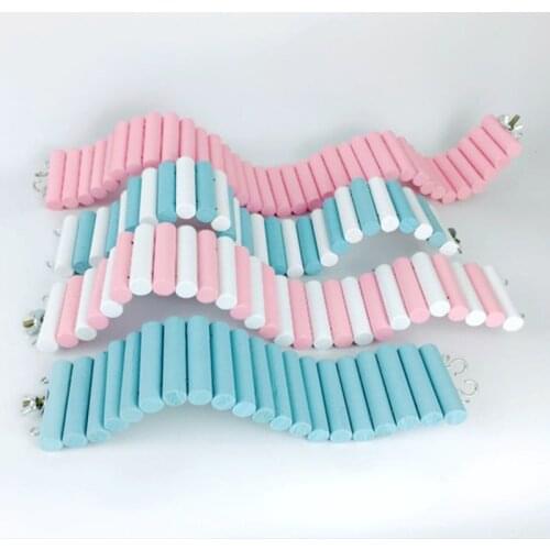 Bendable Bridge Hamster Toy Wooden Hamster Ladder Hamster Suspension Bridge for Hamster juguetes Hedgehog Mouse Rat Guinea Pig