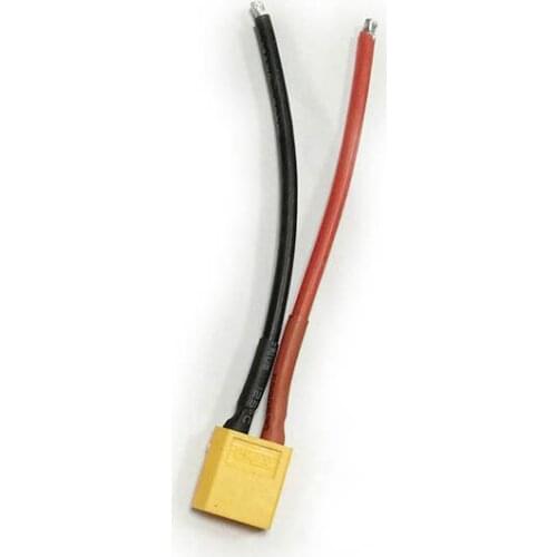 XT60 Male Connector 10CM Silicon Wire 14AWG Lithium Battery Modified Cable RC