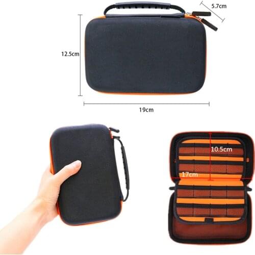 FIRECLUB 3 pcs/lot portable game console organizer pouch game card U disk storage bag headphone digital accessories package