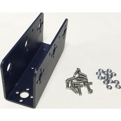 U Beam U-Type Steering Gear Bracket Biped Humanoid Robot Mechanical Arm Mounting Stent Manipulator Diy Rc Toy Remote Control Kit