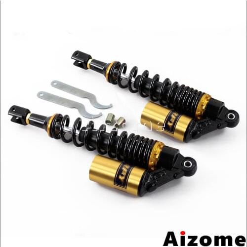Universal 360mm Motorcycle Rear Air Shock Absorber For HondaSuzuki Kawasaki Scooter Quad ATV Shock Absorber Suspension