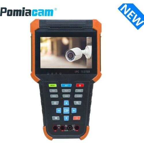 X4 Portable Camera tester monitor CCTV monitor support SDI+IP+Analog+AHD+CVI+TVI+UTP cable test+RJ45 cable TDR test+HDMI in