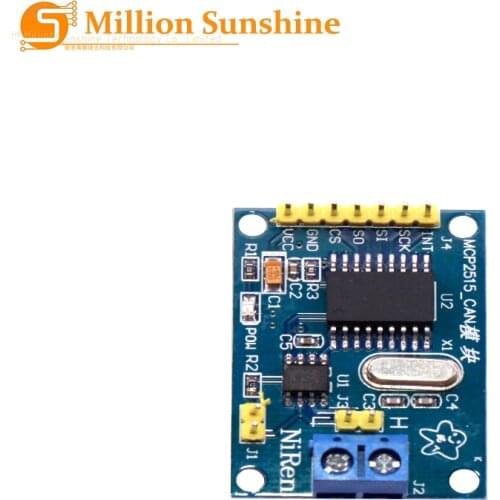 10PCS MCP2515 CAN Bus Module TJA1050 receiver SPI For 51 arduino Diy Kit MCU ARM controller