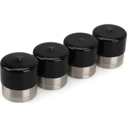 4 PCS Bearing Buddy Stainless Steel Bearing Protectors with with auto check feature With Bras - Pair - 1.980" Diameter