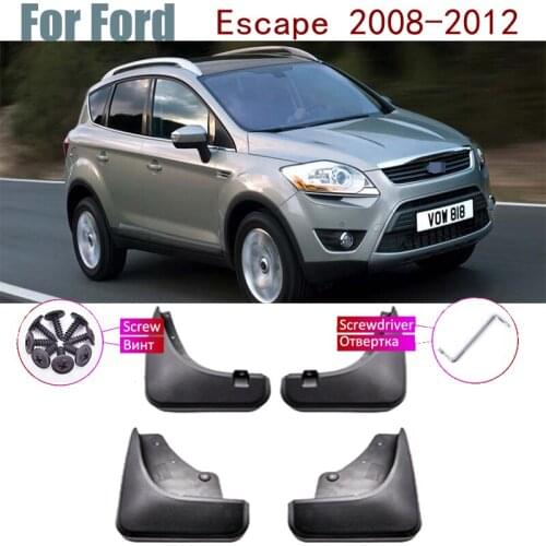 Over Fender Mud Flaps Guard Splash Flap Mudguard Accessories Car Mudflap Fender For Ford Escape 2012-2008 2011 2010 2009