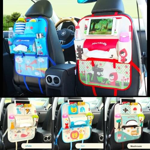 Children Car seat storage bag Hanging bags car seat back bag Car child safety seat car steat back bag Multifunction storage box