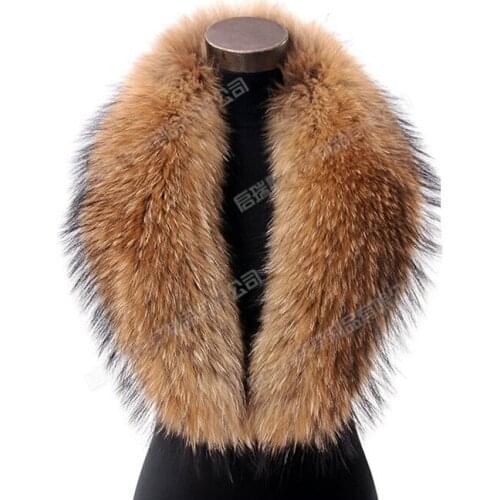 Hot!Big collier take really real fur scarf raccoon collar/natural press washer main kimberley shawls 100 cm * 18 centimeters