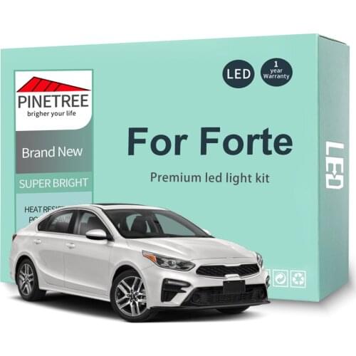 Led Interior Light Kit For KIA Forte 2009-2015 2016 2017 2018 2019 2020 LED Bulbs Reading Dome Map Canbus