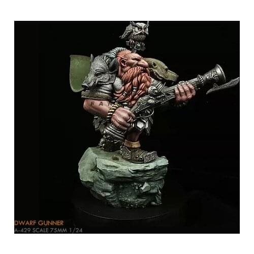 75MM Resin model kits figure DIY toy colorless and self-assembled A-429