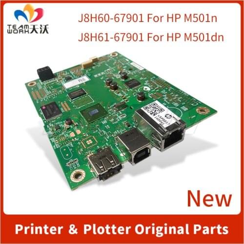 New Original Formatter board For HP LaserJet M501 HP 501n 501dn Printer Network Formatte PC board J8H60-67901 J8H61-67901
