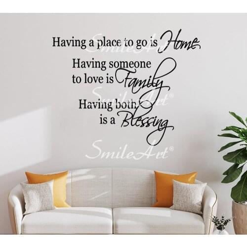 NEW Quotes Sticker Waterproof Vinyl Wallpaper Home Decor For Kids Rooms Decoration Home Party Decor Wallpaper